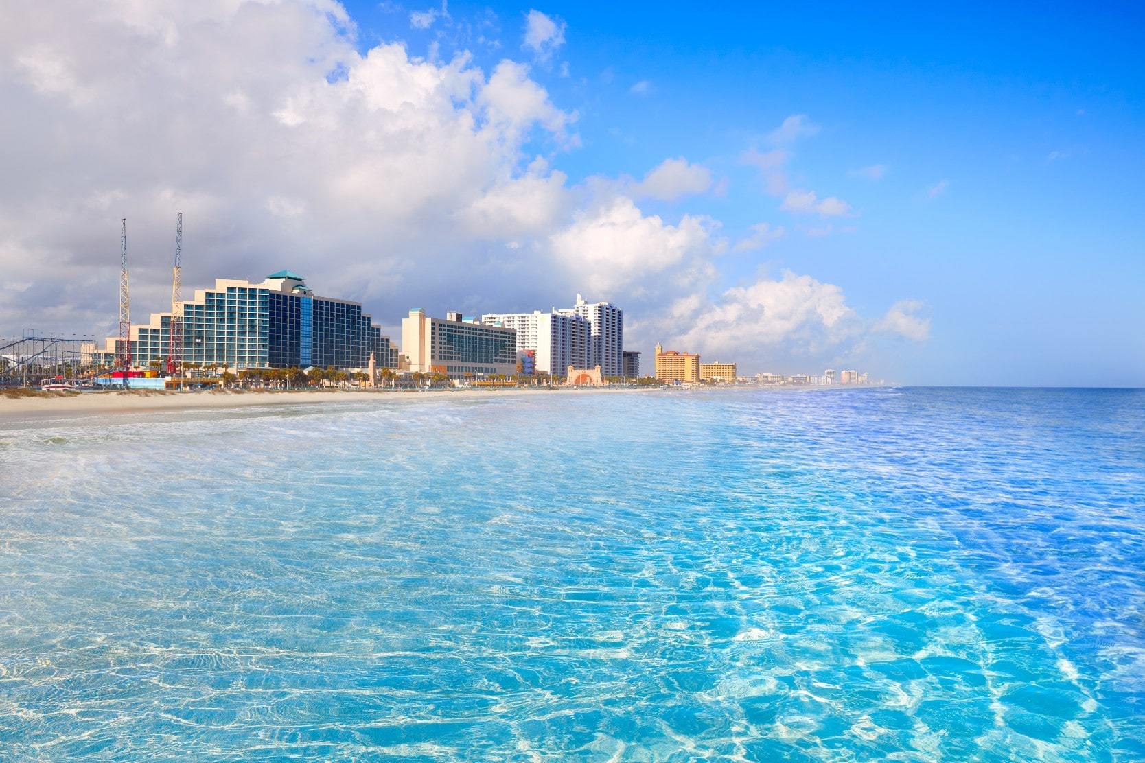 Daytona Beach waterfront real estate overlooking the Atlantic Ocean