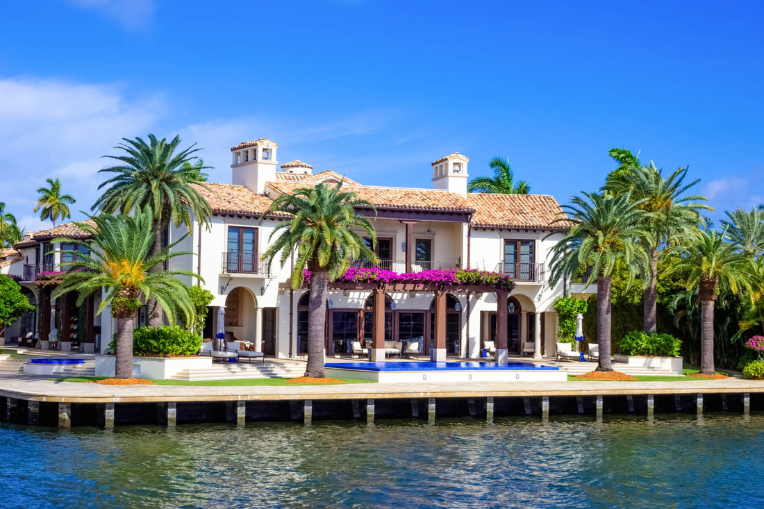 Waterfront home in Florida